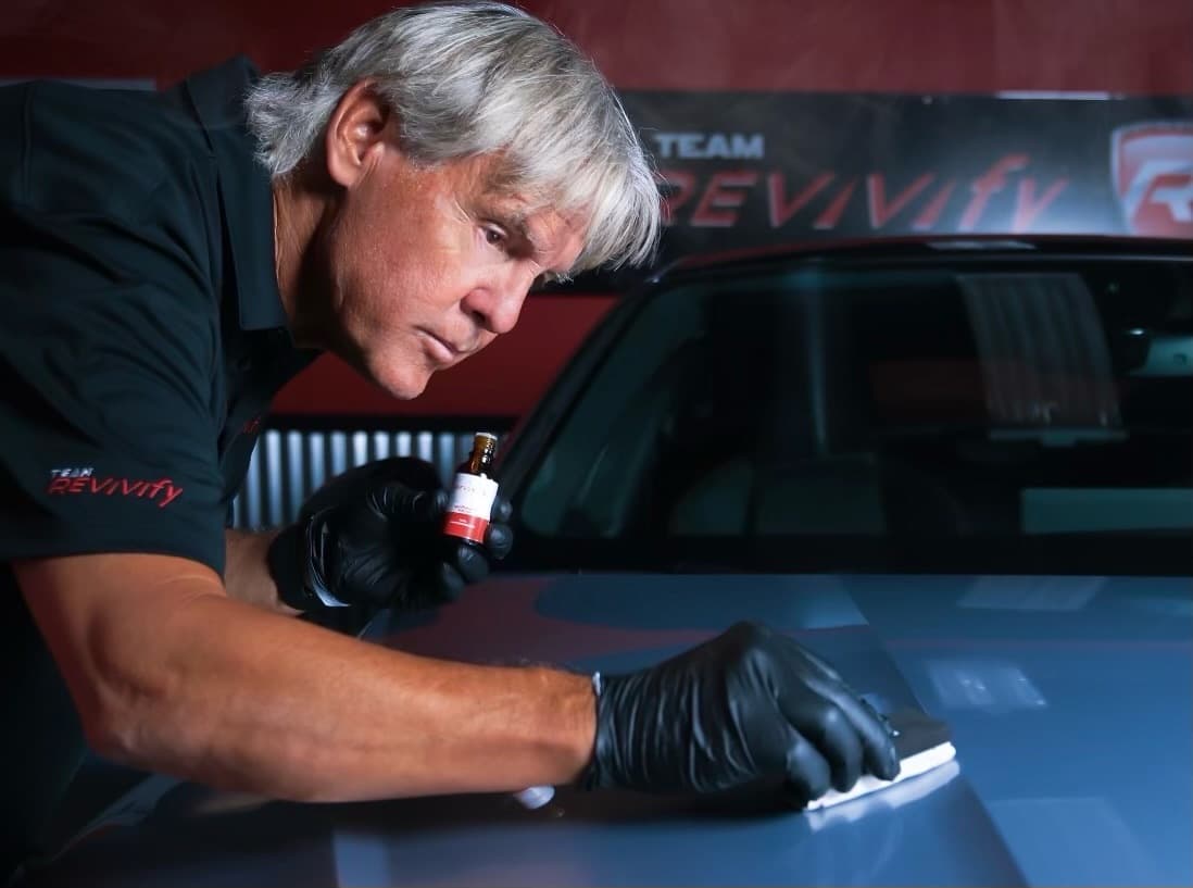 Paint correction and detailing work at The Recon Pros studio in Huntington Beach